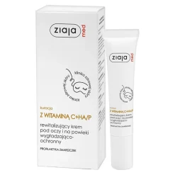 Ziaja Med Kuracja z witaminą C + HA/P, krem rewitalizujący pod oczy, 15 ml