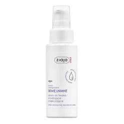 Ziaja Med Siemię lniane, serum do twarzy nawilżajaco-zmiękczające, 50 ml