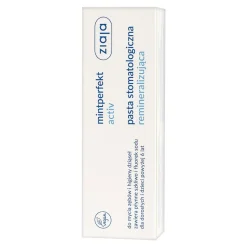 Ziaja Mintperfekt Activ, pasta stomatologiczna remineralizująca, 75 ml