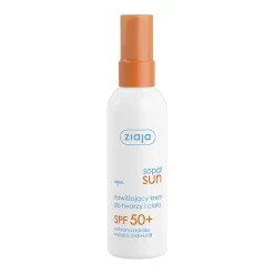 Ziaja Sopot Sun, krem nawilżający do twarzy i ciała SPF50+, 90 ml