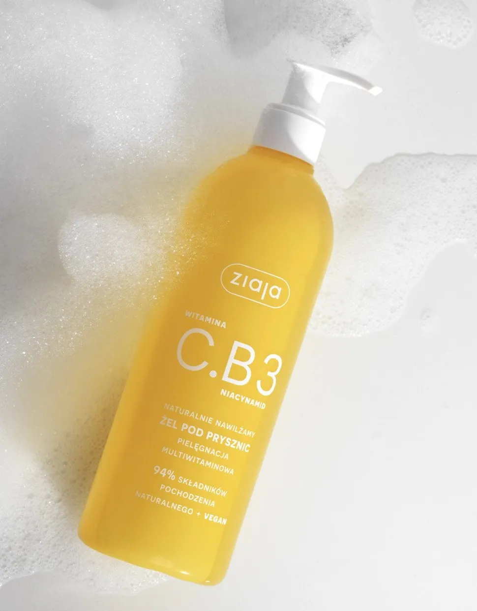 Ziaja Witamina C.3B Niacynamid, żel pod prysznic, 400 ml