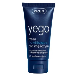 Ziaja Yego, krem nawilżający dla mężczyzn SPF 6, 50 ml