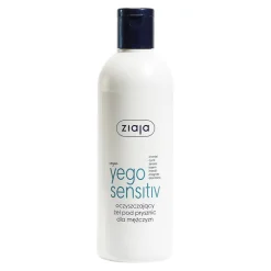 Ziaja Yego Sensitiv, oczyszczający żel pod prysznic dla mężczyzn, 300 ml