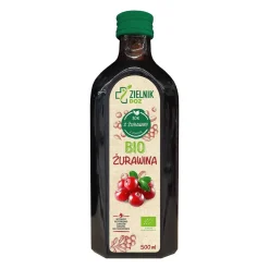 ZIELNIK DOZ BIO Żurawina, sok, 500 ml