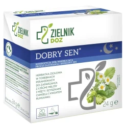 ZIELNIK DOZ, Dobry sen, herbatka ziołowa, 20 x 1,2 g