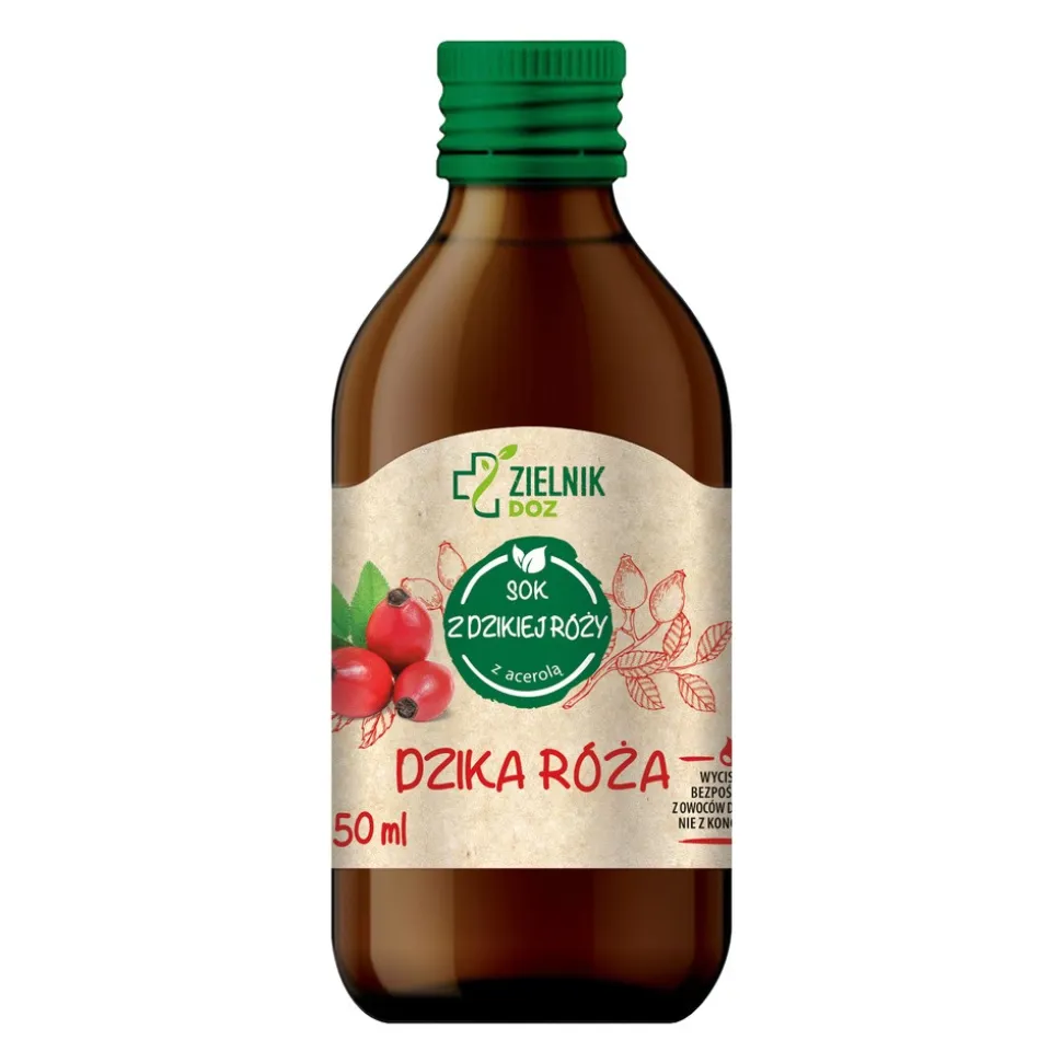ZIELNIK DOZ Dzika Róża, sok, 250 ml