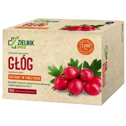 Zielnik DOZ Głóg, tabletki, 90 szt.