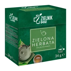 ZIELNIK DOZ Herbata Zielona, saszetki, 20 x 1,7 g