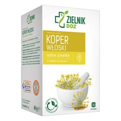 ZIELNIK DOZ Koper włoski, zioła do zaparzania, saszetki, 30 x 2 g