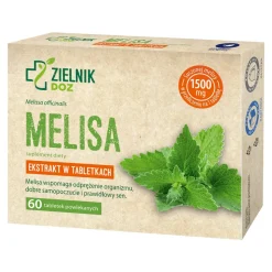 Zielnik DOZ Melisa, tabletki, 60 szt.