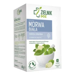 ZIELNIK DOZ Morwa biała, zioła do zaparzania, 2 g, 30 saszetek
