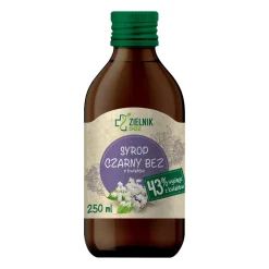 ZIELNIK DOZ Syrop Czarny bez z kwiatów, 250 ml
