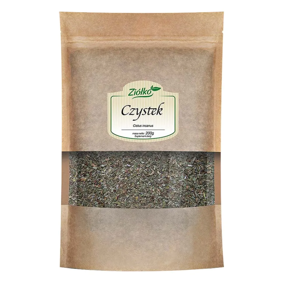 Ziółko, Czystek, suszone zioła, 200 g