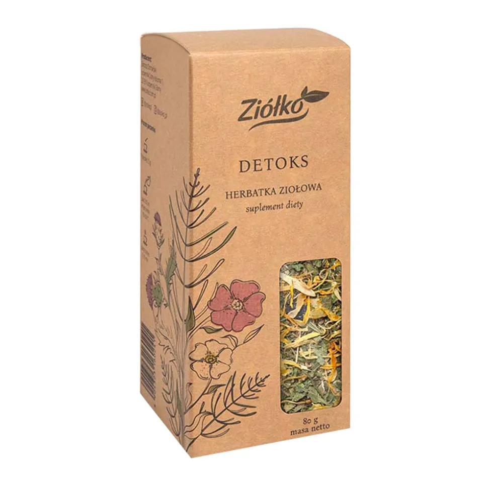 Ziółko Detoks, herbatka ziołowa, 80 g