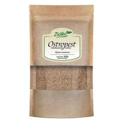 Ziółko Ostropest, nieodtłuszczony mielony, susz ziołowy, 200 g