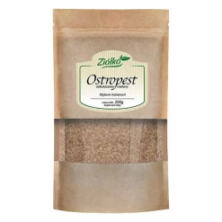 Ziółko Ostropest, odtłuszczony mielony, susz ziołowy, 200 g