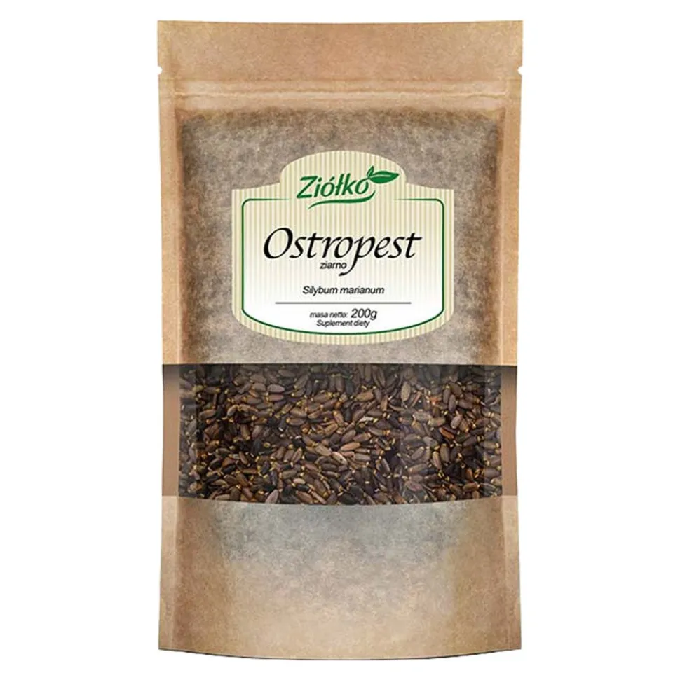 Ziółko Ostropest plamisty, ziarna, 200 g
